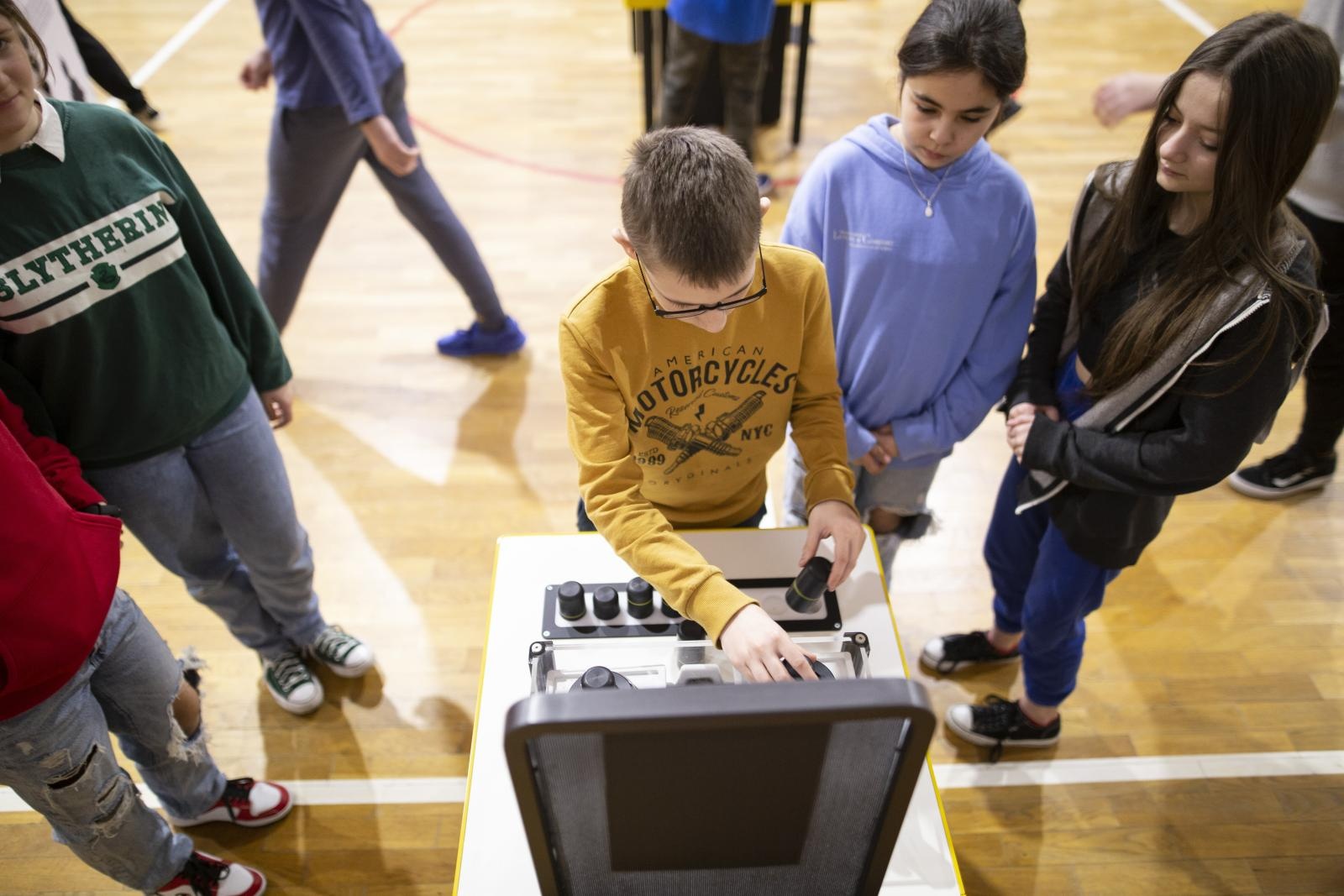 Zdjęcie w galerii na portalu naszwodzislaw.com: Matematyka z Kopernikiem w Wodzisławiu Śląskim wiadomości z regionu