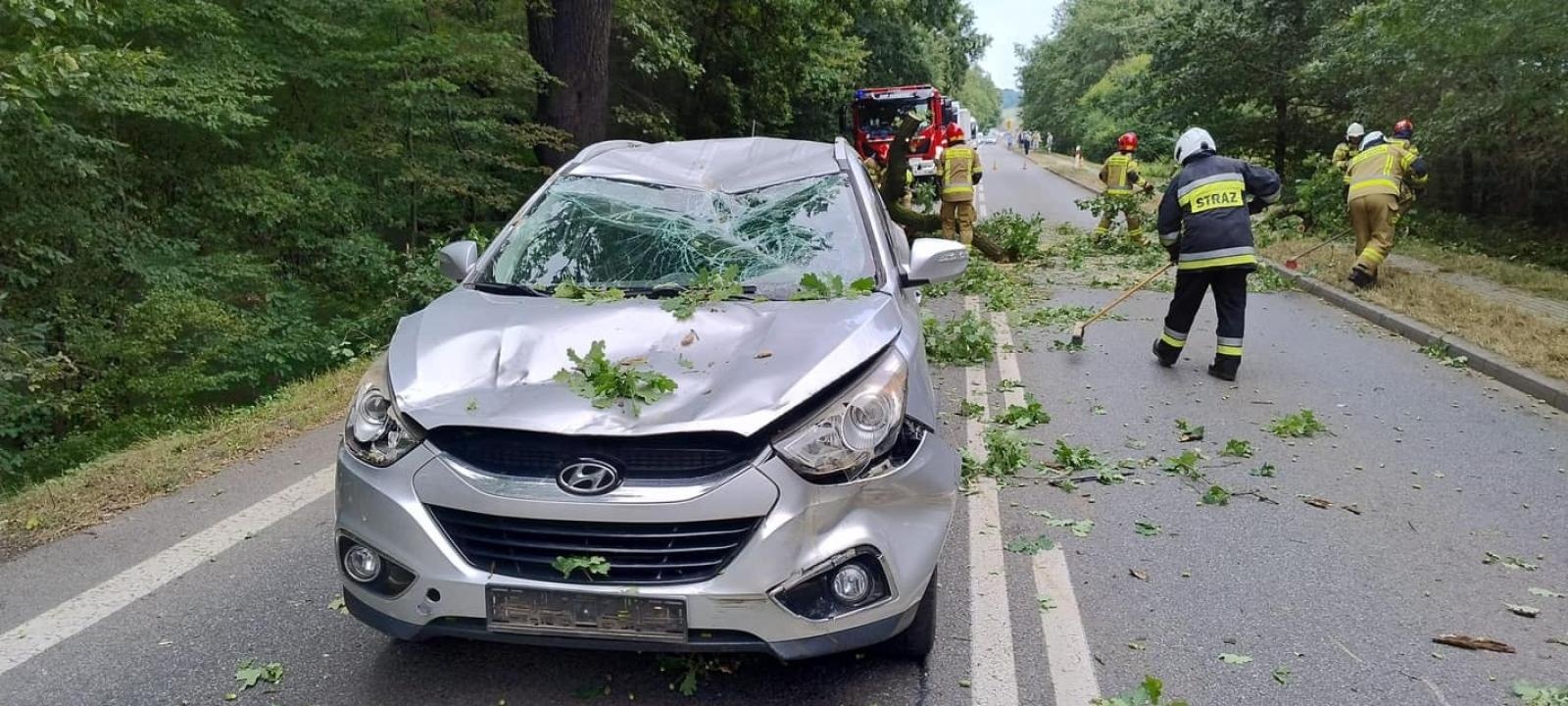 Zdjęcie w galerii na portalu naszwodzislaw.com: O włos od tragedii w Gorzycach [FOTO] wiadomości z regionu