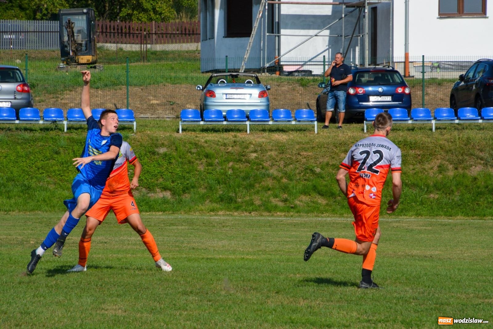 Zdjęcie w galerii na portalu naszwodzislaw.com: B-klasowa egzekucja w Brzeziu [FOTO] wiadomości z regionu