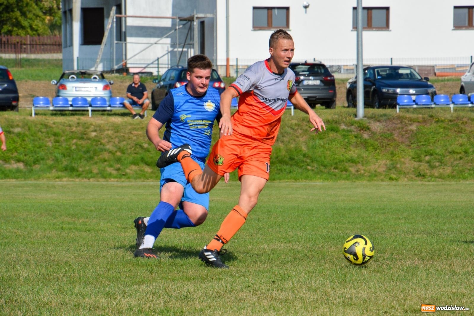 Zdjęcie w galerii na portalu naszwodzislaw.com: B-klasowa egzekucja w Brzeziu [FOTO] wiadomości z regionu