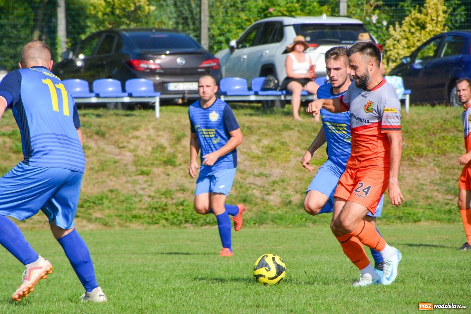 Zdjęcie w galerii na portalu naszwodzislaw.com: B-klasowa egzekucja w Brzeziu [FOTO] wiadomości z regionu