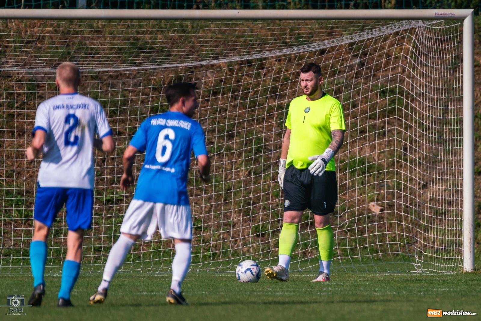 Zdjęcie w galerii na portalu naszwodzislaw.com: Polonia Marklowice bez punktów w Raciborzu [FOTO] wiadomości z regionu