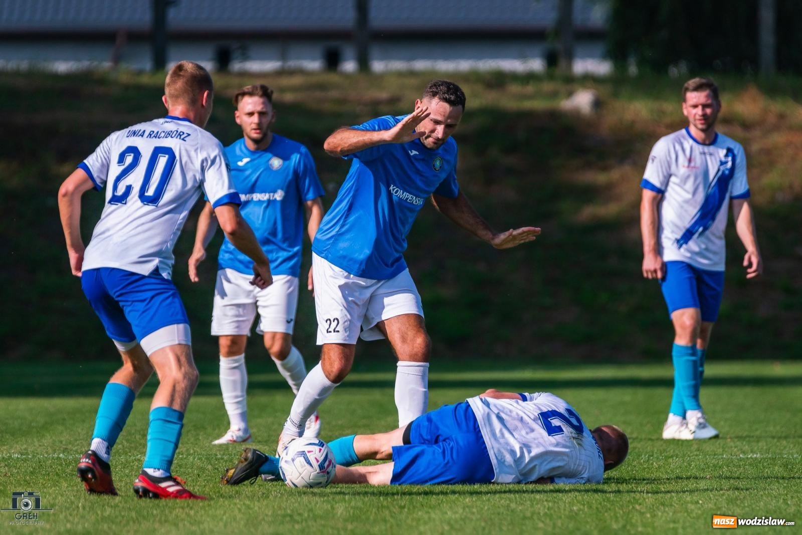 Zdjęcie w galerii na portalu naszwodzislaw.com: Polonia Marklowice bez punktów w Raciborzu [FOTO] wiadomości z regionu