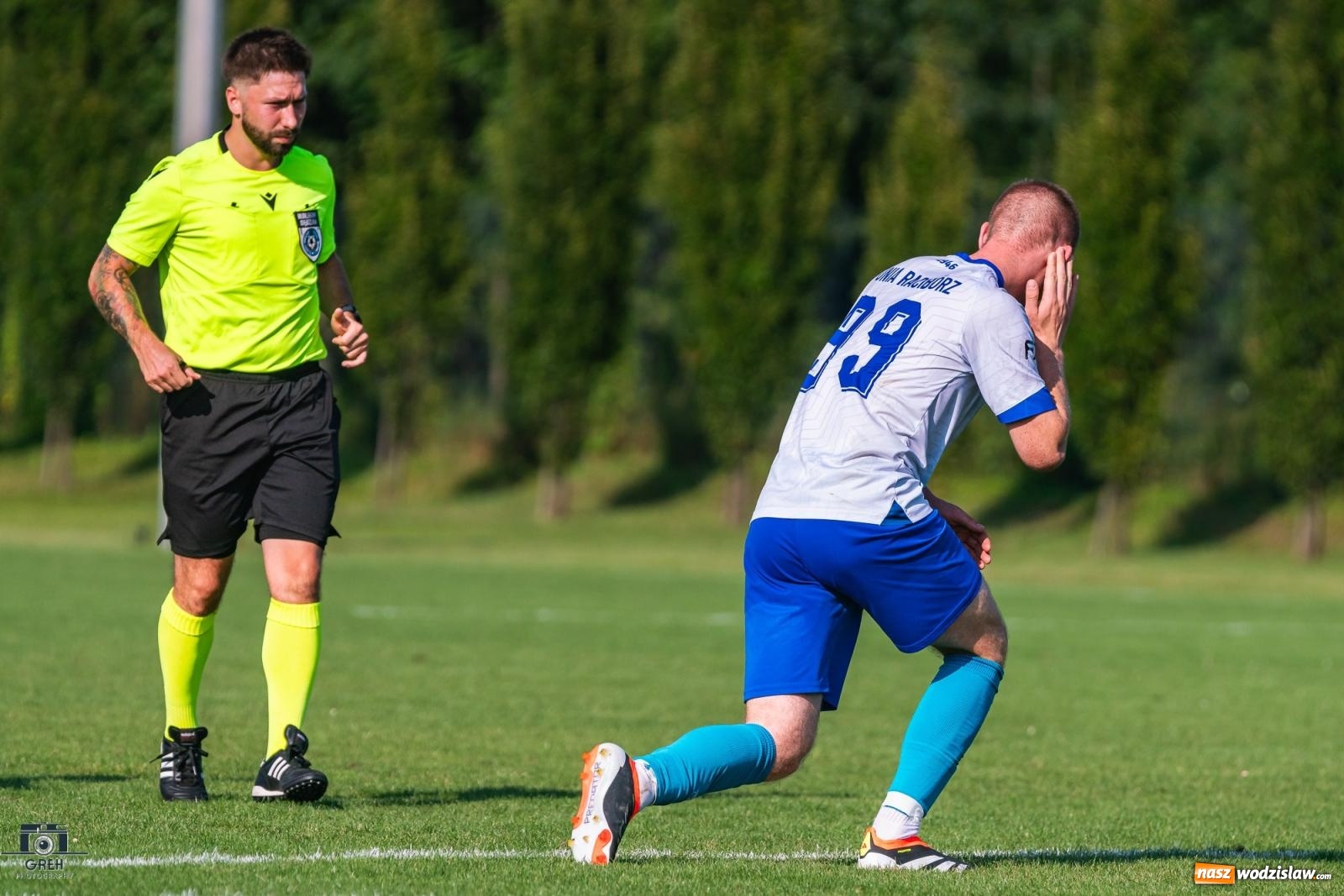 Zdjęcie w galerii na portalu naszwodzislaw.com: Polonia Marklowice bez punktów w Raciborzu [FOTO] wiadomości z regionu