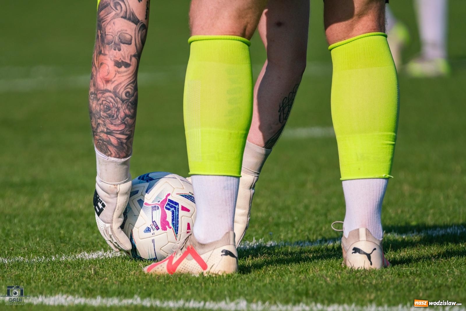 Zdjęcie w galerii na portalu naszwodzislaw.com: Polonia Marklowice bez punktów w Raciborzu [FOTO] wiadomości z regionu