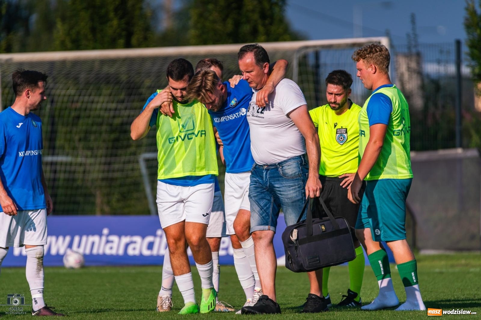 Zdjęcie w galerii na portalu naszwodzislaw.com: Polonia Marklowice bez punktów w Raciborzu [FOTO] wiadomości z regionu