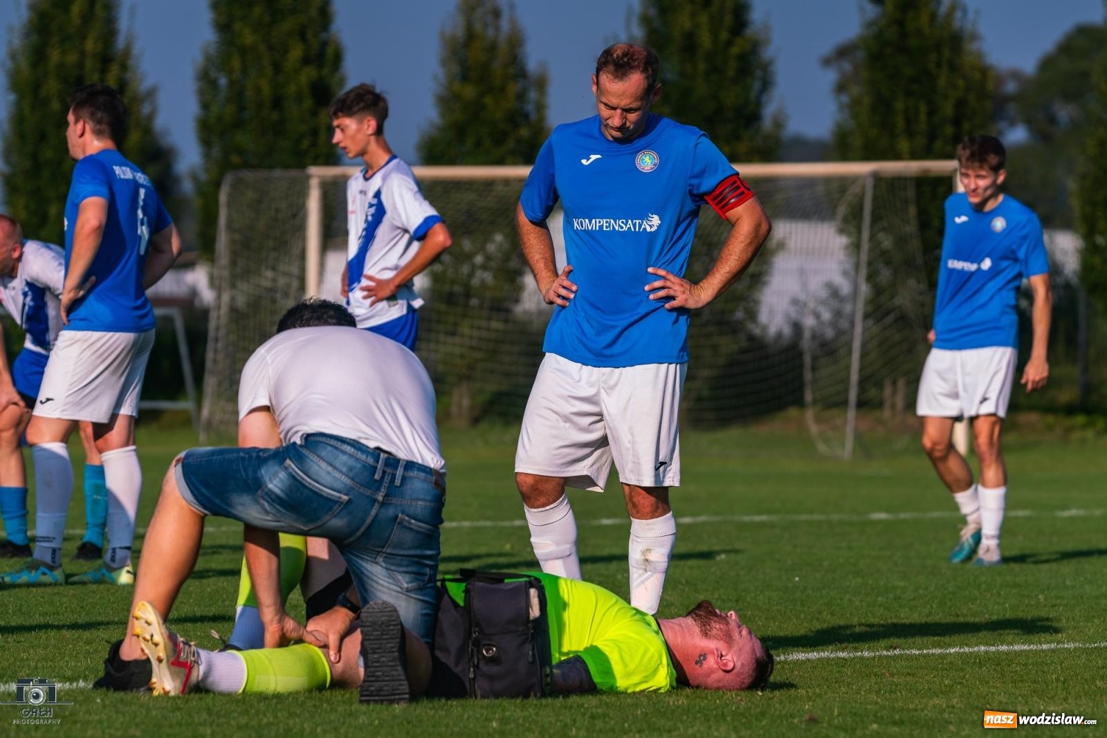 Zdjęcie w galerii na portalu naszwodzislaw.com: Polonia Marklowice bez punktów w Raciborzu [FOTO] wiadomości z regionu