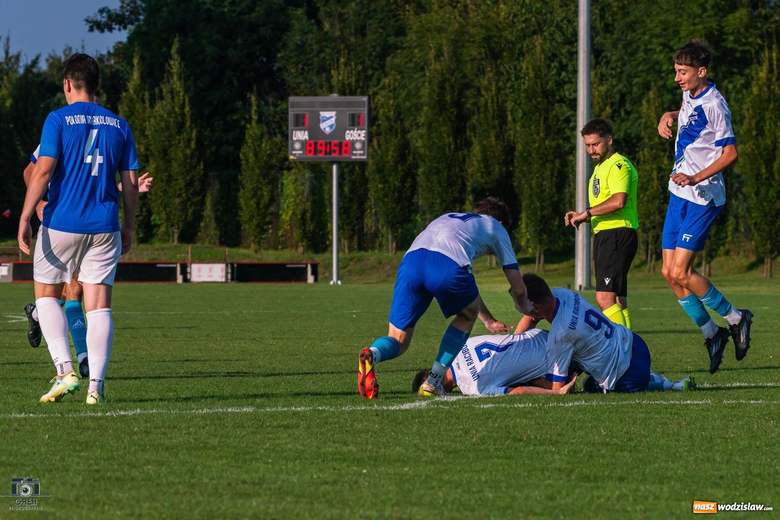 Zdjęcie w galerii na portalu naszwodzislaw.com: Polonia Marklowice bez punktów w Raciborzu [FOTO] wiadomości z regionu