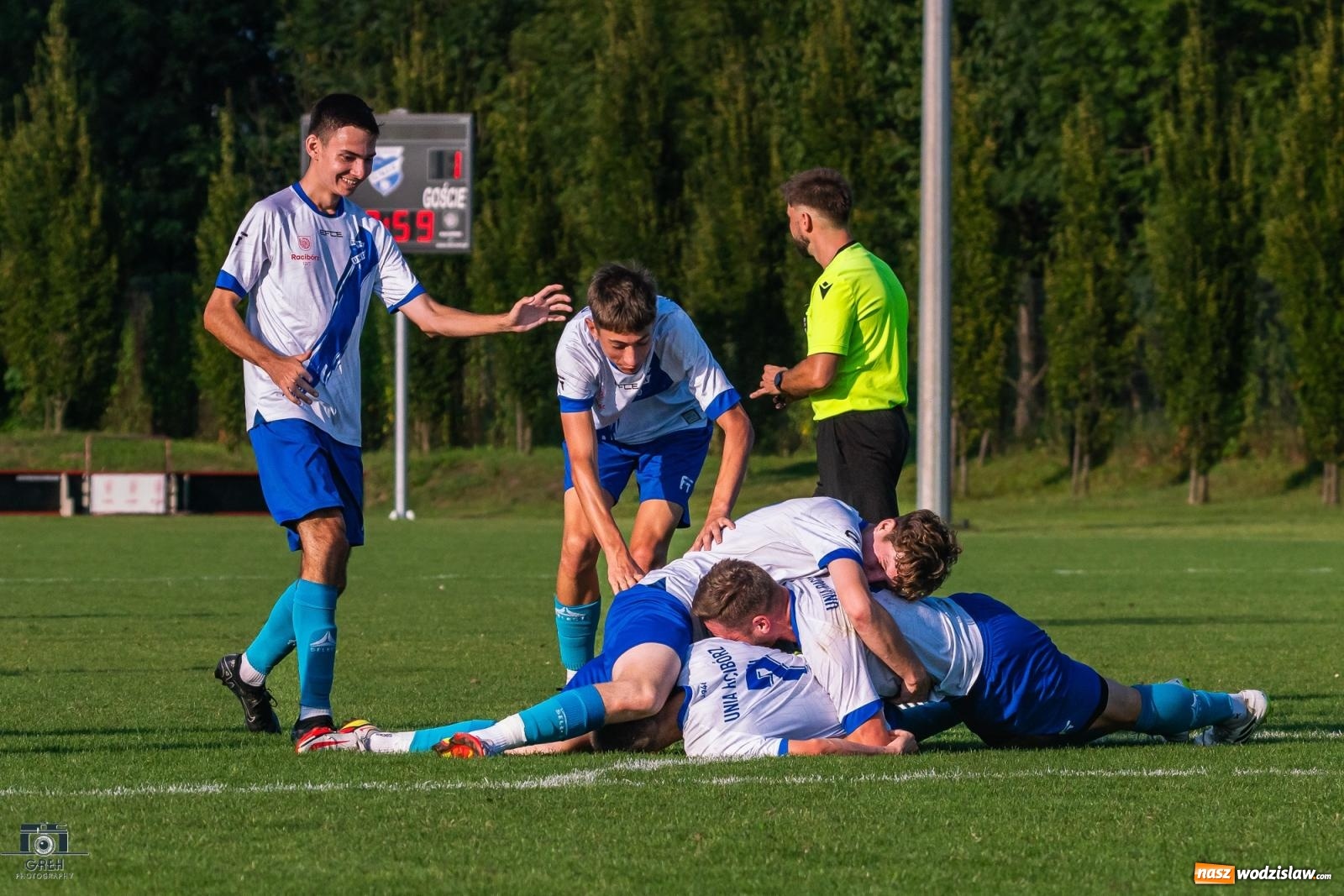 Zdjęcie w galerii na portalu naszwodzislaw.com: Polonia Marklowice bez punktów w Raciborzu [FOTO] wiadomości z regionu