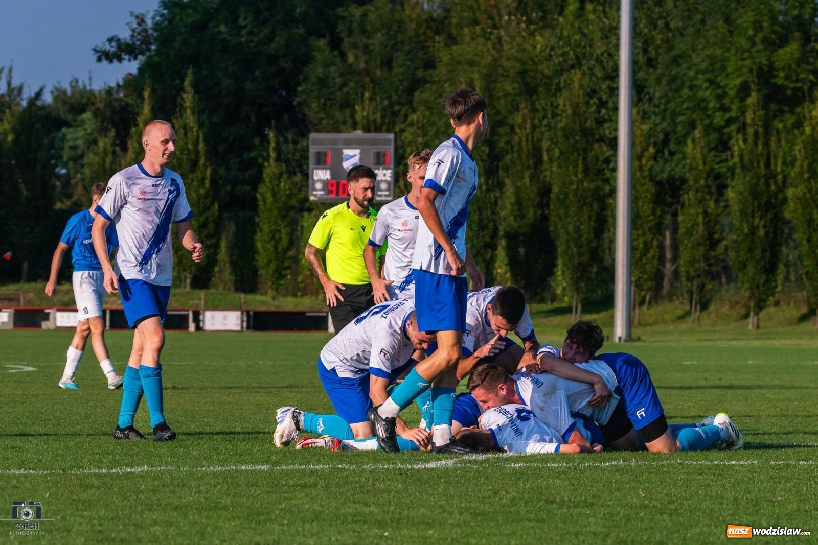 Zdjęcie w galerii na portalu naszwodzislaw.com: Polonia Marklowice bez punktów w Raciborzu [FOTO] wiadomości z regionu