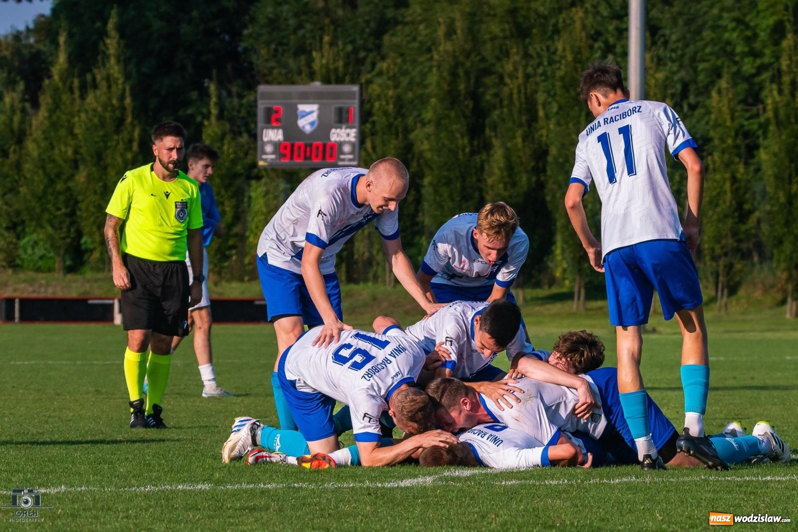 Zdjęcie w galerii na portalu naszwodzislaw.com: Polonia Marklowice bez punktów w Raciborzu [FOTO] wiadomości z regionu