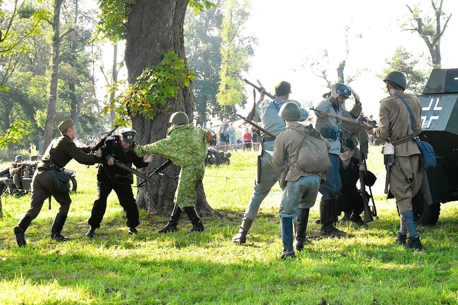 Zdjęcie w galerii na portalu naszwodzislaw.com: Tłumy na pierwszym plenerze filmowym z Franciszkiem Pieczką [FOTO] wiadomości z regionu