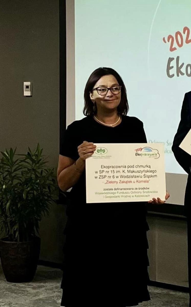 Zdjęcie w galerii na portalu naszwodzislaw.com: Wodzisławska SP15 będzie miała Ekopracownię pod chmurką wiadomości z regionu