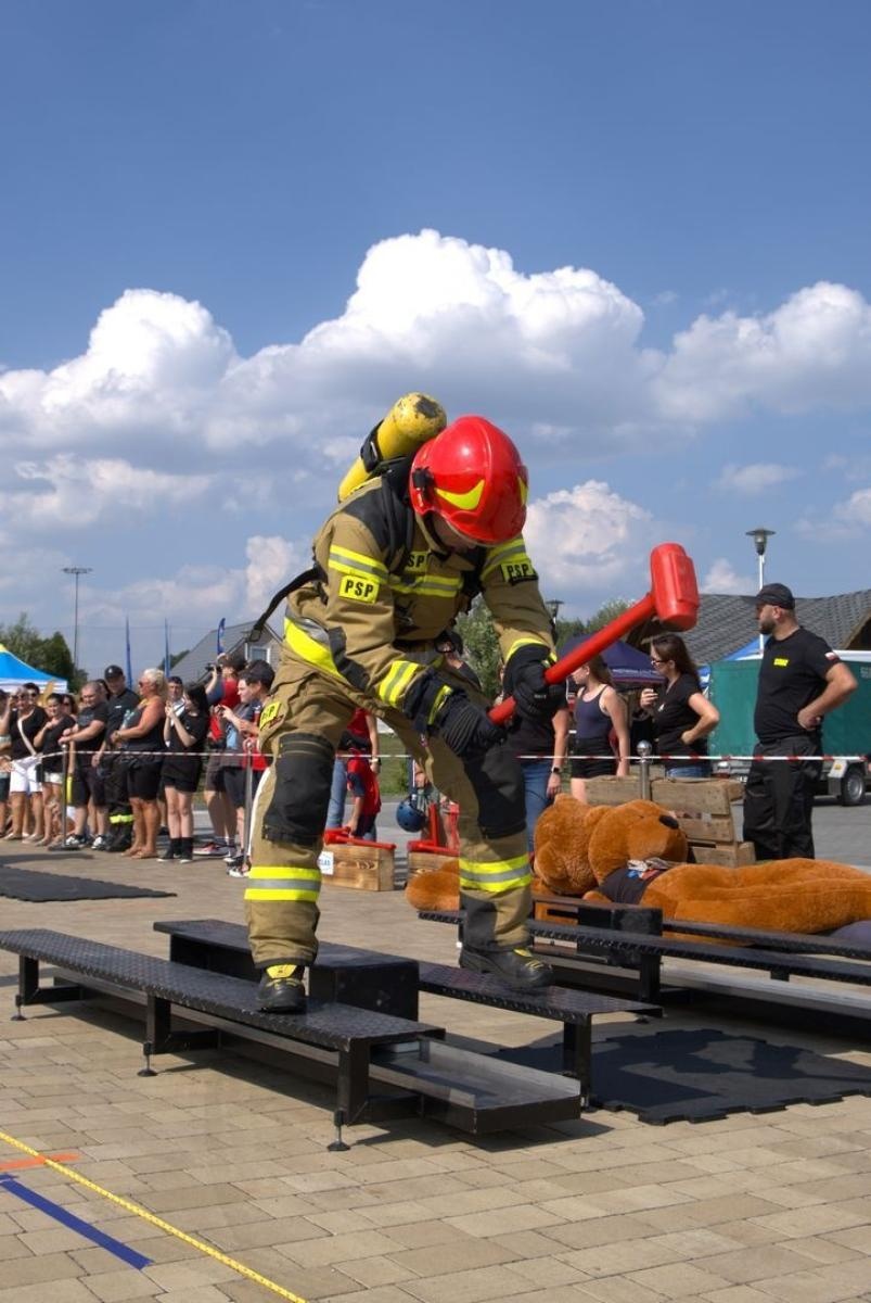Zdjęcie w galerii na portalu naszwodzislaw.com: Strażacka walka o tytuł najtwardszych w powiecie wodzisławskim [FOTO] wiadomości z regionu