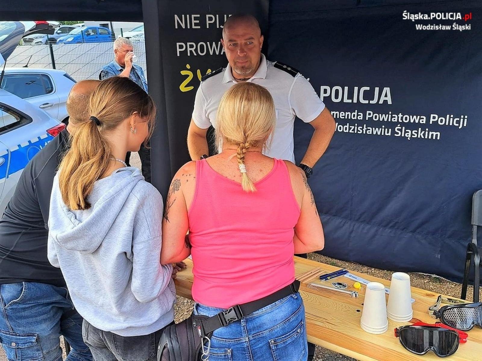 Zdjęcie w galerii na portalu naszwodzislaw.com: VII marklowicki zlot motocykli z udziałem wodzisławskich policjantów wiadomości z regionu