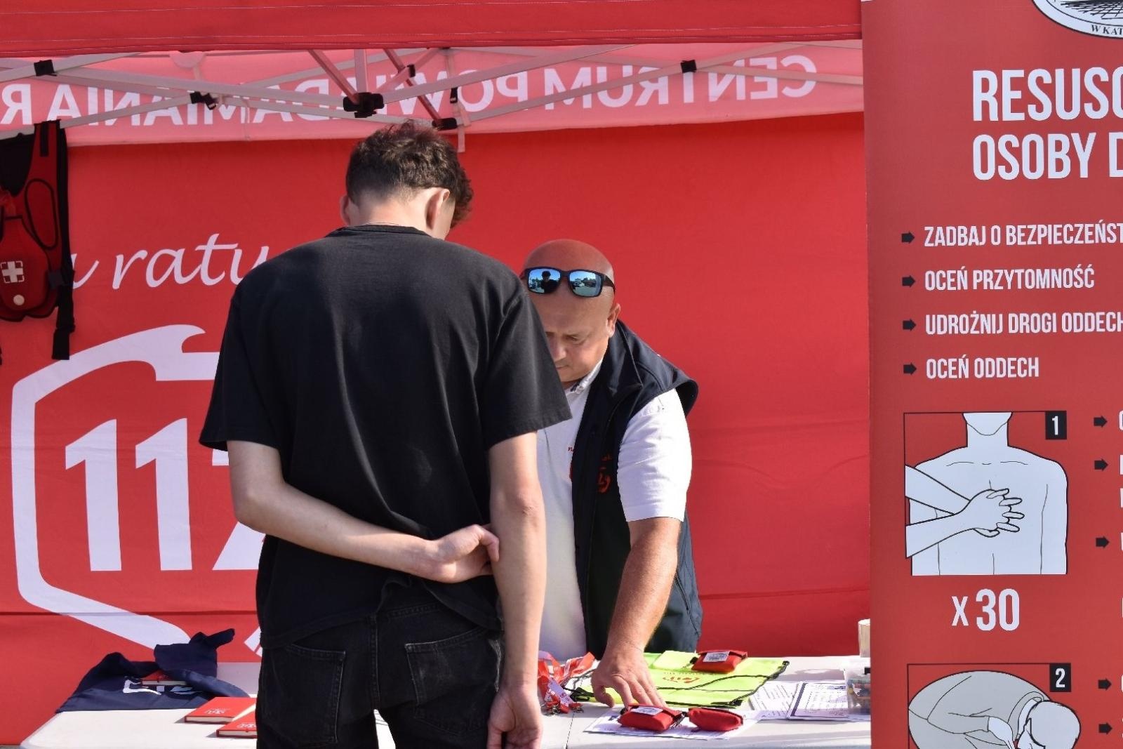 Zdjęcie w galerii na portalu naszwodzislaw.com: Kurs pierwszej pomocy zamiast mandatu, czyli Road Safety Days po raz czwarty w powiecie wodzisławskim wiadomości z regionu