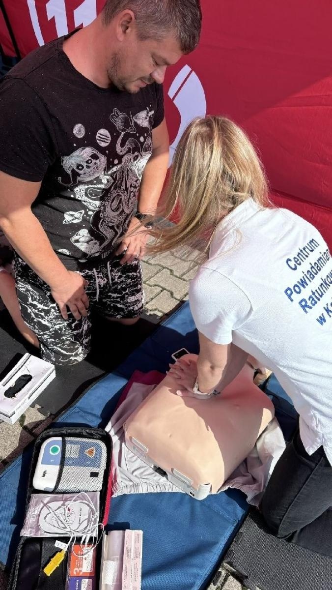 Zdjęcie w galerii na portalu naszwodzislaw.com: Kurs pierwszej pomocy zamiast mandatu, czyli Road Safety Days po raz czwarty w powiecie wodzisławskim wiadomości z regionu