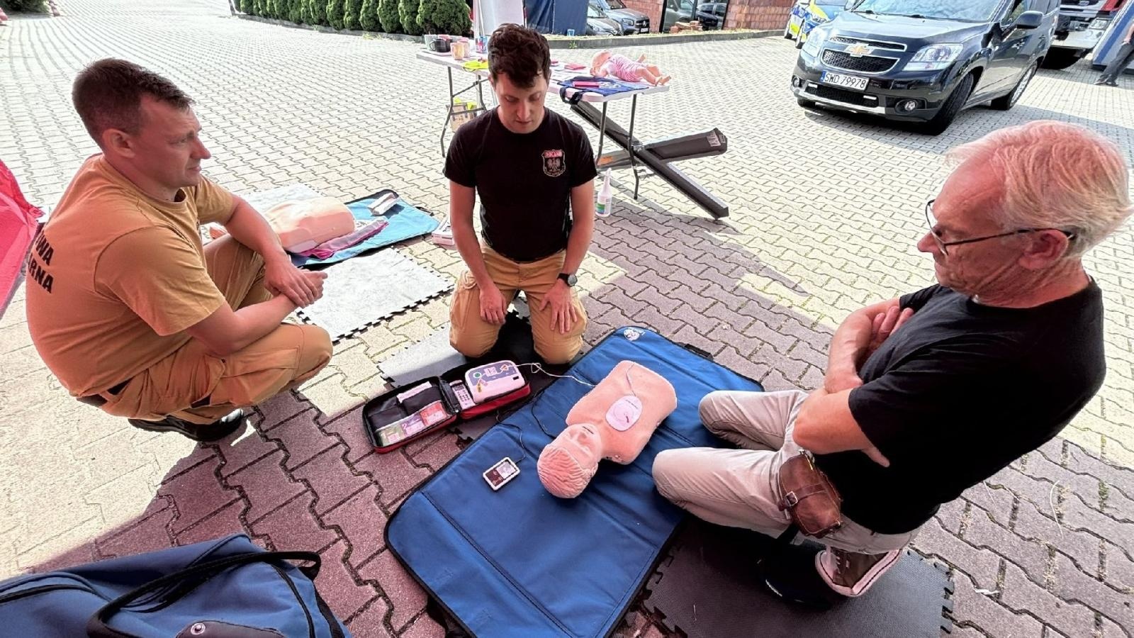 Zdjęcie w galerii na portalu naszwodzislaw.com: Kurs pierwszej pomocy zamiast mandatu, czyli Road Safety Days po raz czwarty w powiecie wodzisławskim wiadomości z regionu