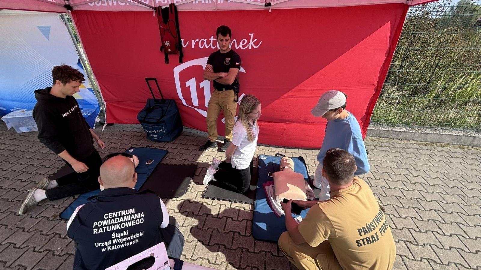 Zdjęcie w galerii na portalu naszwodzislaw.com: Kurs pierwszej pomocy zamiast mandatu, czyli Road Safety Days po raz czwarty w powiecie wodzisławskim wiadomości z regionu