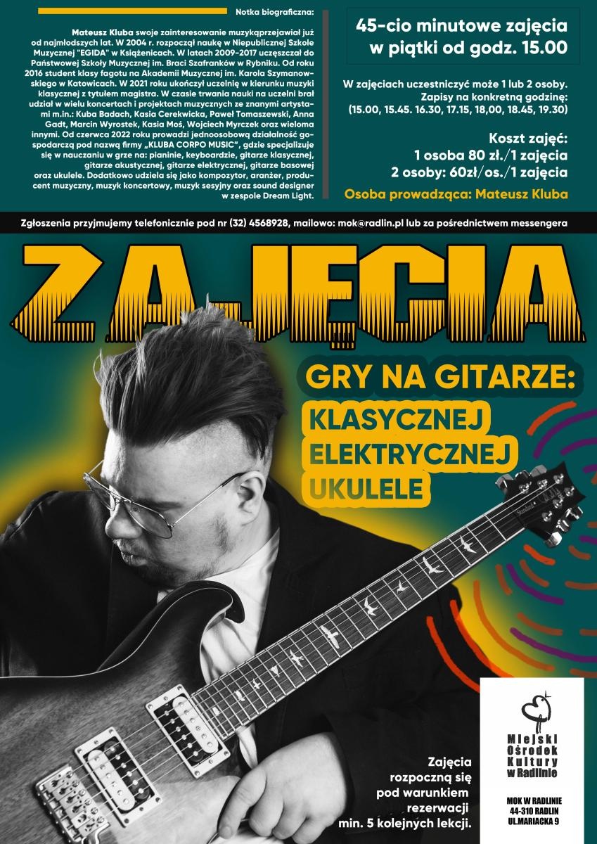 Zdjęcie w galerii na portalu naszwodzislaw.com: Rozwiń swe umiejętności muzyczne pod okiem profesjonalisty wiadomości z regionu