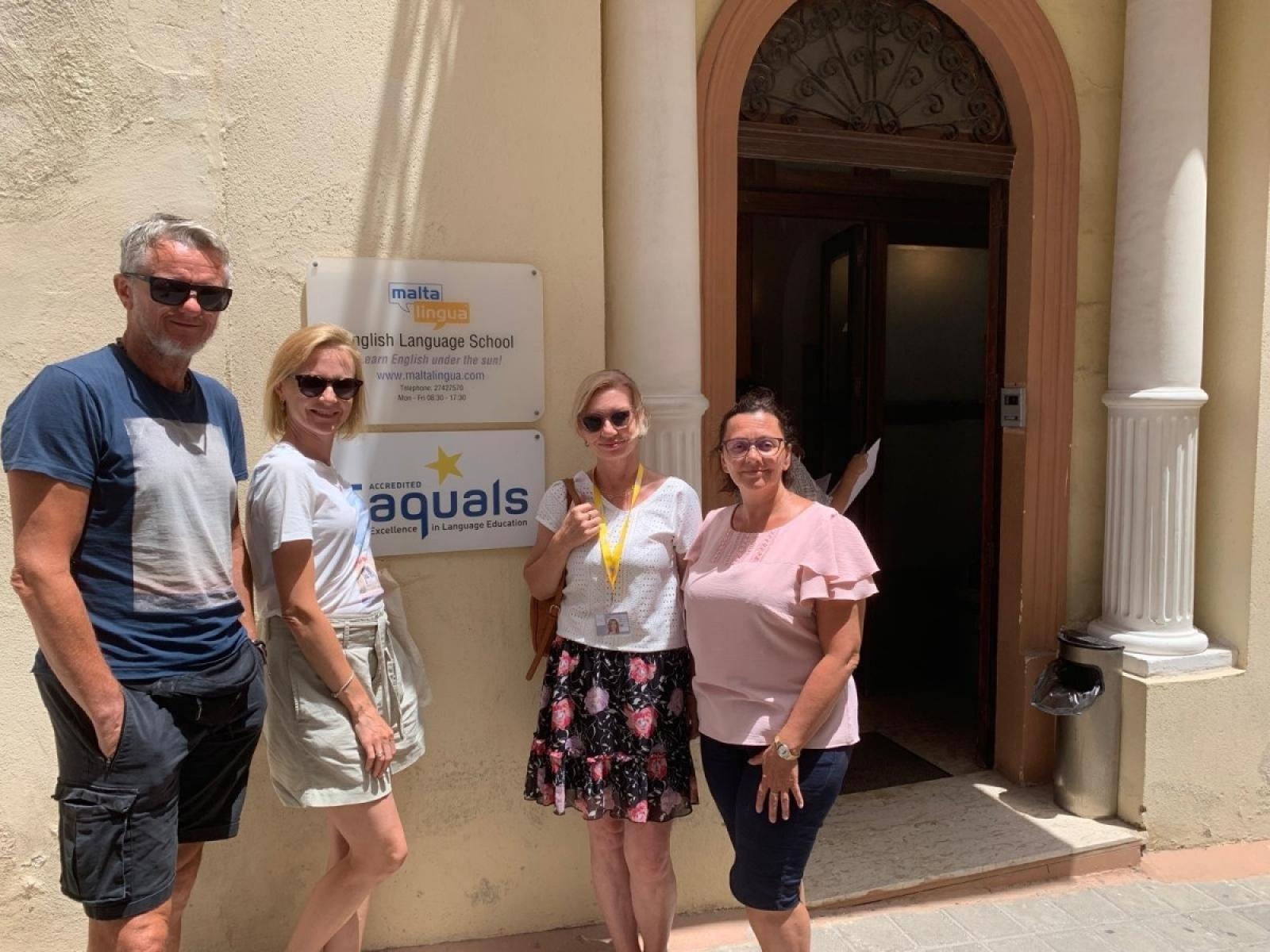 Zdjęcie w galerii na portalu naszwodzislaw.com: Nauczyciele z ZSP 6 na Malcie wiadomości z regionu