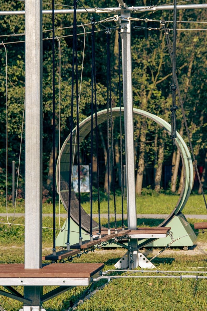 Zdjęcie w galerii na portalu naszwodzislaw.com: Skorzystaj z samoobsługowego parku linowego na Trzech Wzgórzach [FOTO] wiadomości z regionu