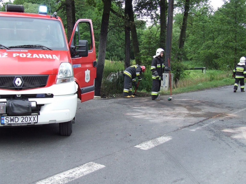 Zdjęcie w galerii na portalu naszwodzislaw.com: Dwóch 23-latków spłonęło w samochodzie wiadomości z regionu