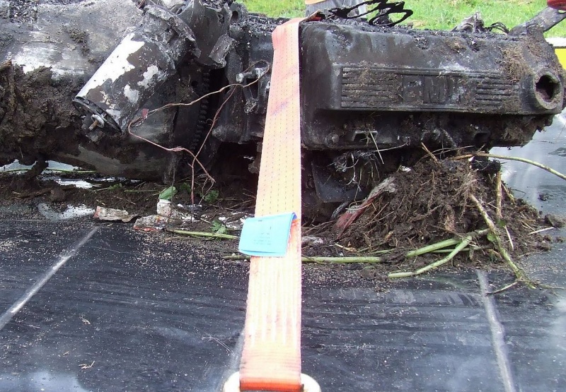 Zdjęcie w galerii na portalu naszwodzislaw.com: Dwóch 23-latków spłonęło w samochodzie wiadomości z regionu