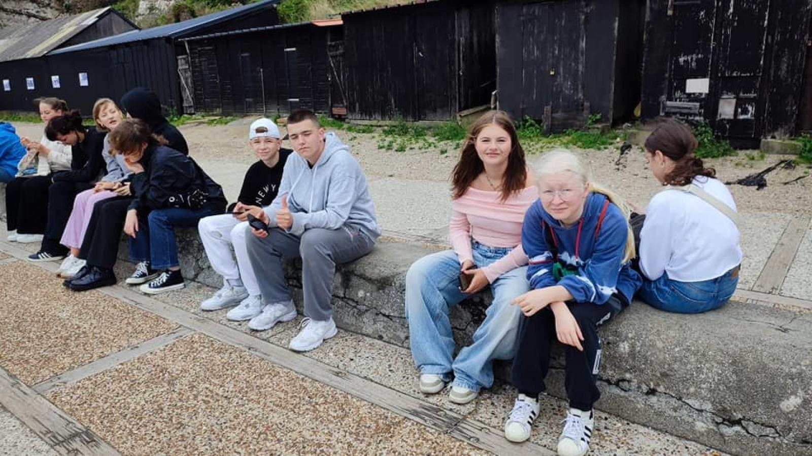 Zdjęcie w galerii na portalu naszwodzislaw.com: Wyjątkowa podróż uczniów SP1 do Francji [FOTO] wiadomości z regionu