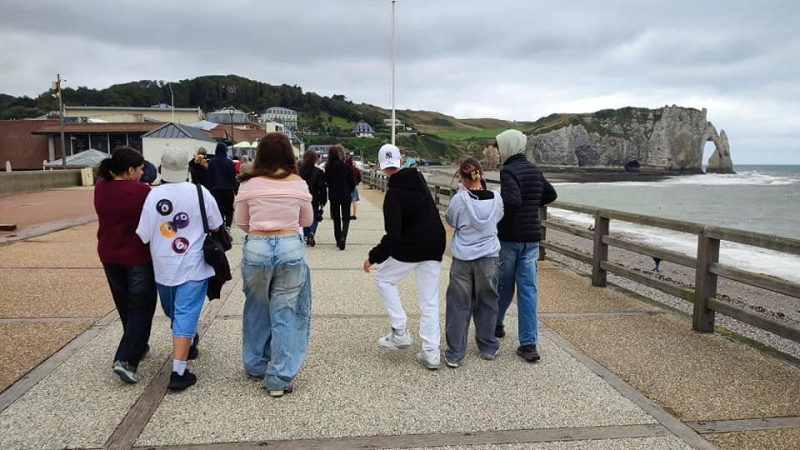 Zdjęcie w galerii na portalu naszwodzislaw.com: Wyjątkowa podróż uczniów SP1 do Francji [FOTO] wiadomości z regionu