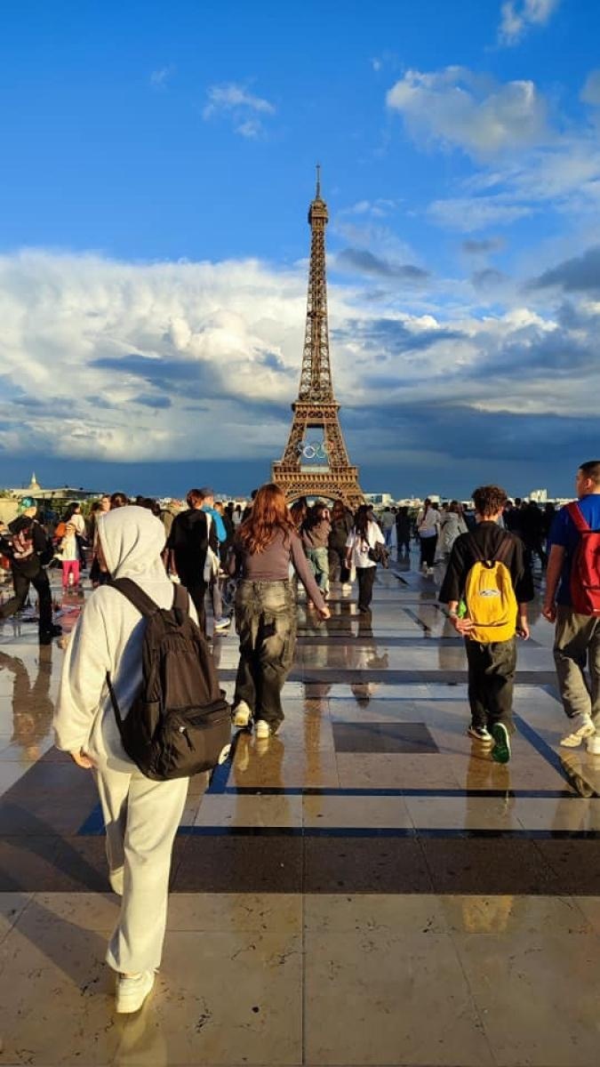 Zdjęcie w galerii na portalu naszwodzislaw.com: Wyjątkowa podróż uczniów SP1 do Francji [FOTO] wiadomości z regionu
