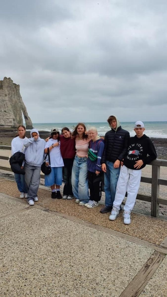 Zdjęcie w galerii na portalu naszwodzislaw.com: Wyjątkowa podróż uczniów SP1 do Francji [FOTO] wiadomości z regionu