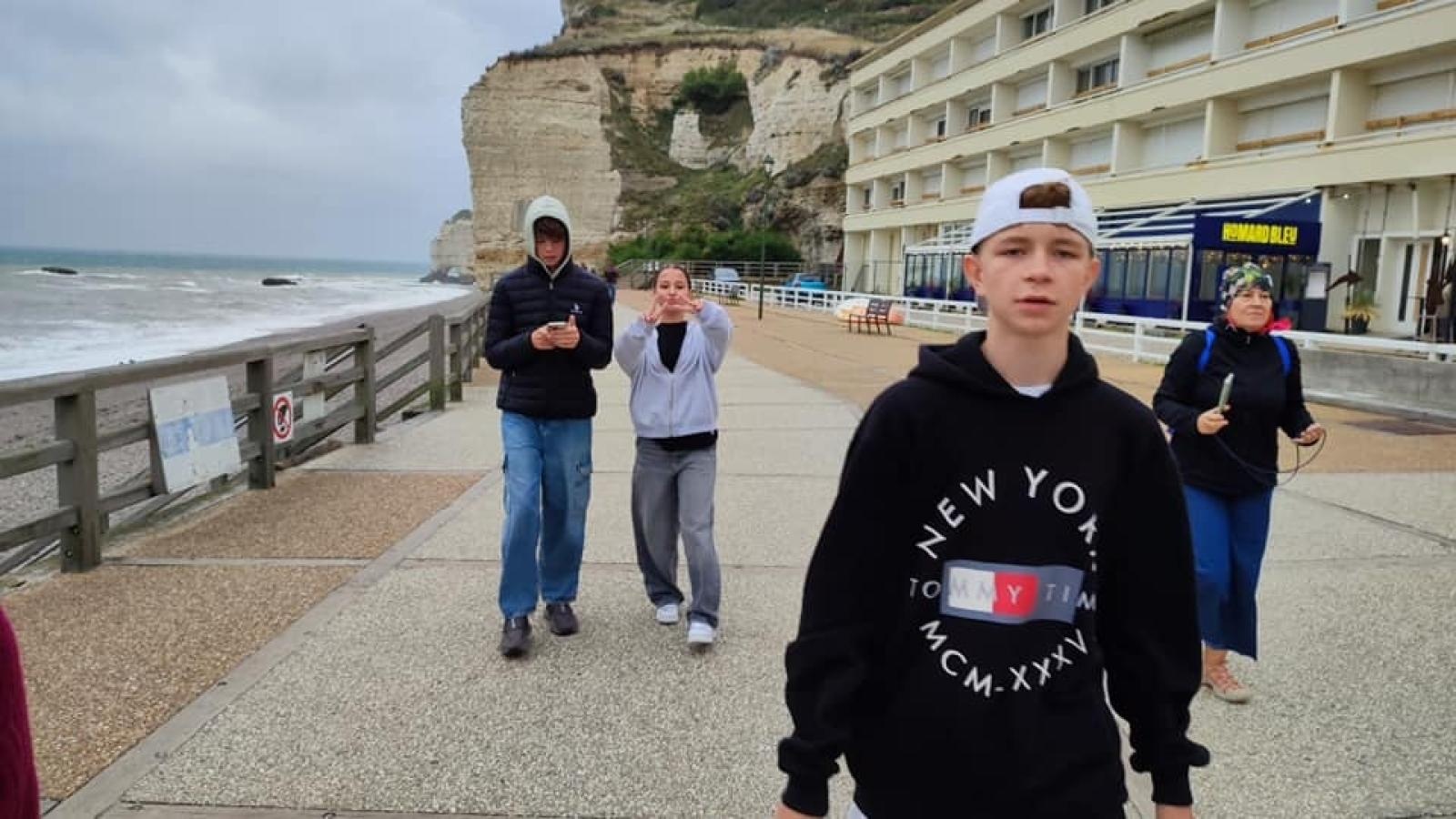 Zdjęcie w galerii na portalu naszwodzislaw.com: Wyjątkowa podróż uczniów SP1 do Francji [FOTO] wiadomości z regionu