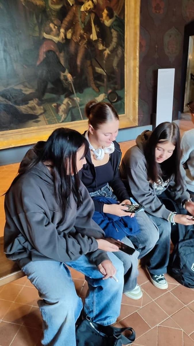 Zdjęcie w galerii na portalu naszwodzislaw.com: Wyjątkowa podróż uczniów SP1 do Francji [FOTO] wiadomości z regionu