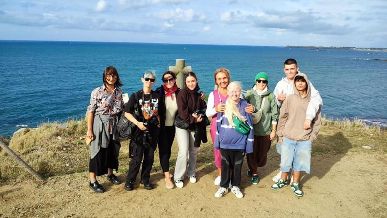 Zdjęcie w galerii na portalu naszwodzislaw.com: Wyjątkowa podróż uczniów SP1 do Francji [FOTO] wiadomości z regionu