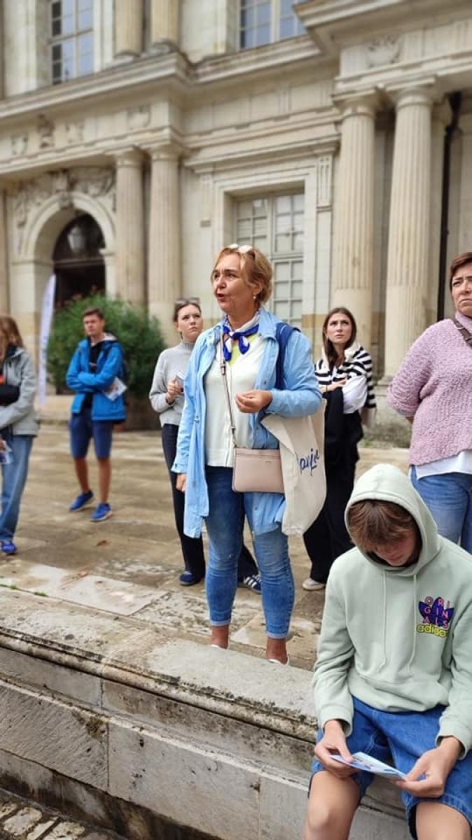 Zdjęcie w galerii na portalu naszwodzislaw.com: Wyjątkowa podróż uczniów SP1 do Francji [FOTO] wiadomości z regionu