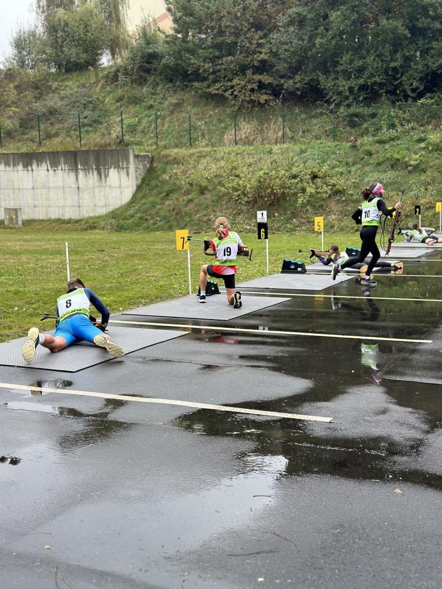 Zdjęcie w galerii na portalu naszwodzislaw.com: Mistrzostwa Śląska w biathlonie. Dominacja UKS Strzał Wodzisław Śląski [FOTO] wiadomości z regionu
