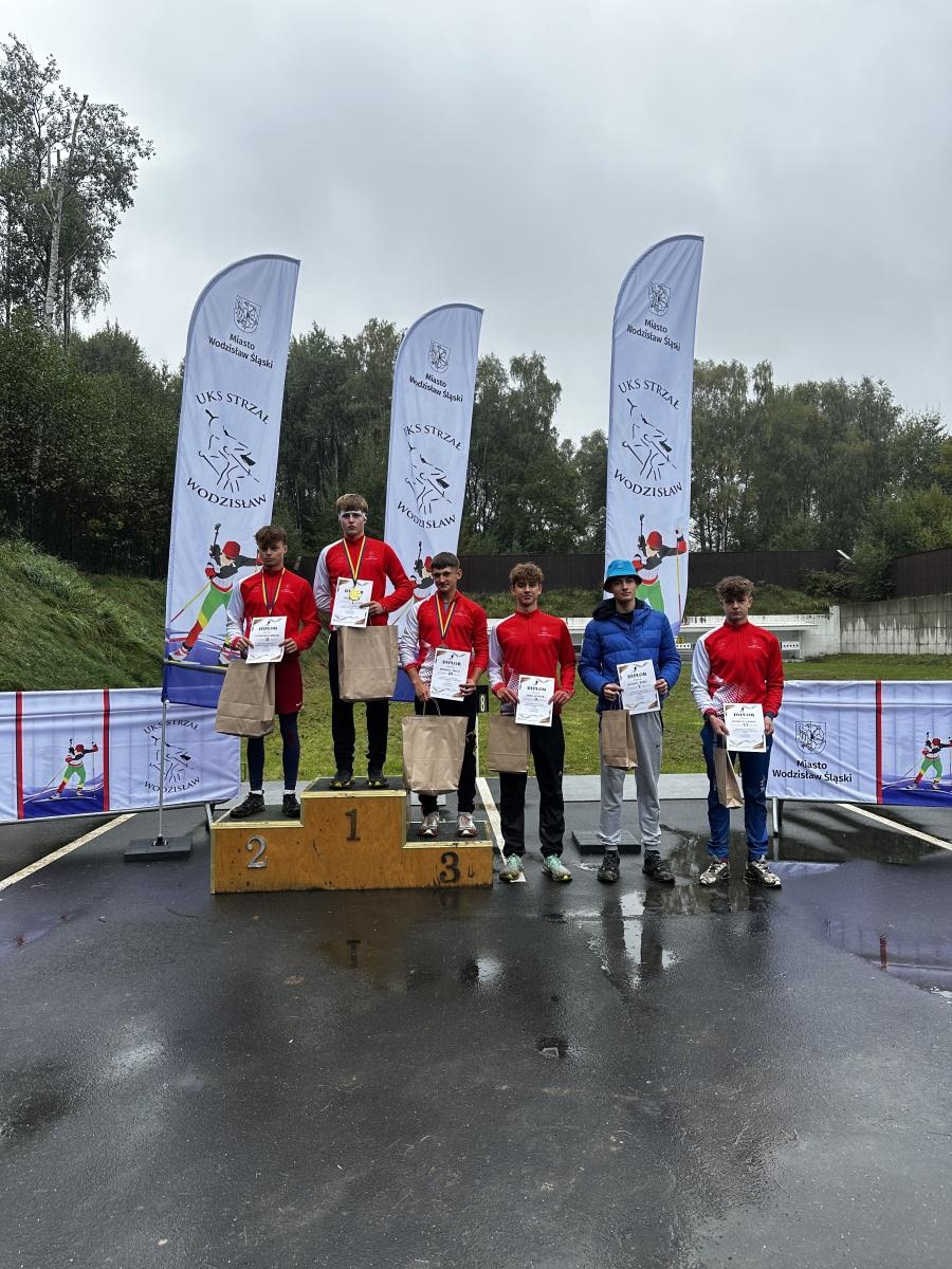 Zdjęcie w galerii na portalu naszwodzislaw.com: Mistrzostwa Śląska w biathlonie. Dominacja UKS Strzał Wodzisław Śląski [FOTO] wiadomości z regionu