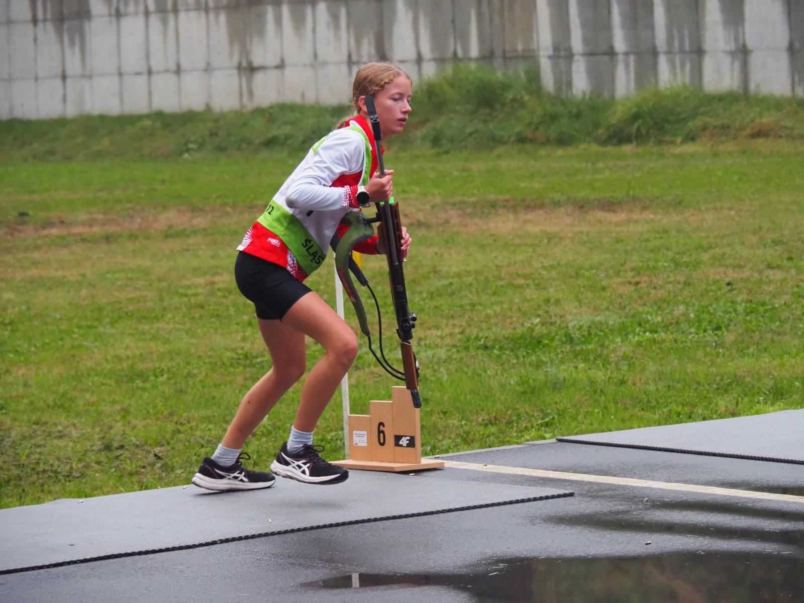 Zdjęcie w galerii na portalu naszwodzislaw.com: Mistrzostwa Śląska w biathlonie. Dominacja UKS Strzał Wodzisław Śląski [FOTO] wiadomości z regionu