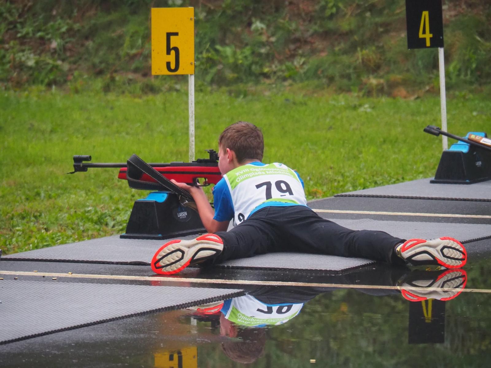 Zdjęcie w galerii na portalu naszwodzislaw.com: Mistrzostwa Śląska w biathlonie. Dominacja UKS Strzał Wodzisław Śląski [FOTO] wiadomości z regionu