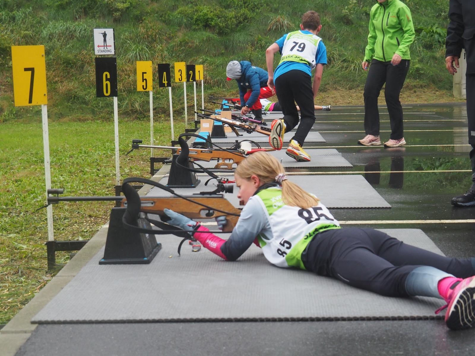 Zdjęcie w galerii na portalu naszwodzislaw.com: Mistrzostwa Śląska w biathlonie. Dominacja UKS Strzał Wodzisław Śląski [FOTO] wiadomości z regionu