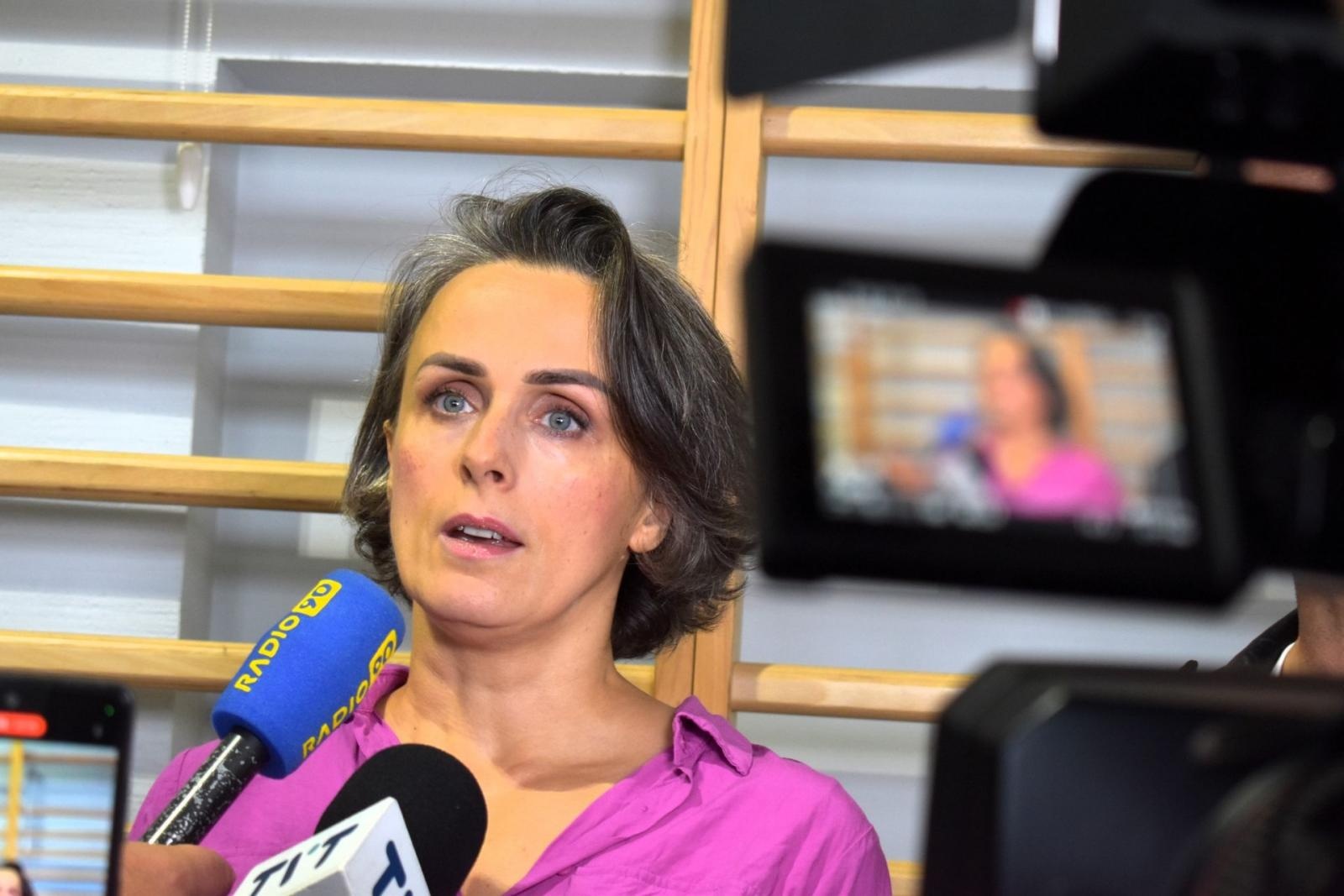 Zdjęcie w galerii na portalu naszwodzislaw.com: Z Natalią Niemen o hejcie. Spotkanie w Tischnerze wiadomości z regionu