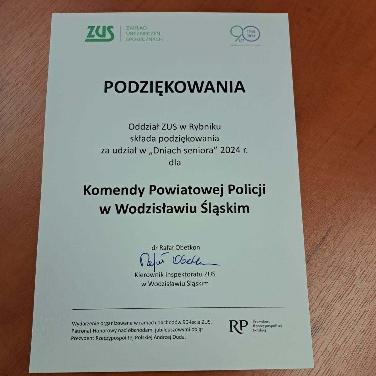 Zdjęcie w galerii na portalu naszwodzislaw.com: ZUS i policja w trosce o bezpieczeństwo seniorów wiadomości z regionu