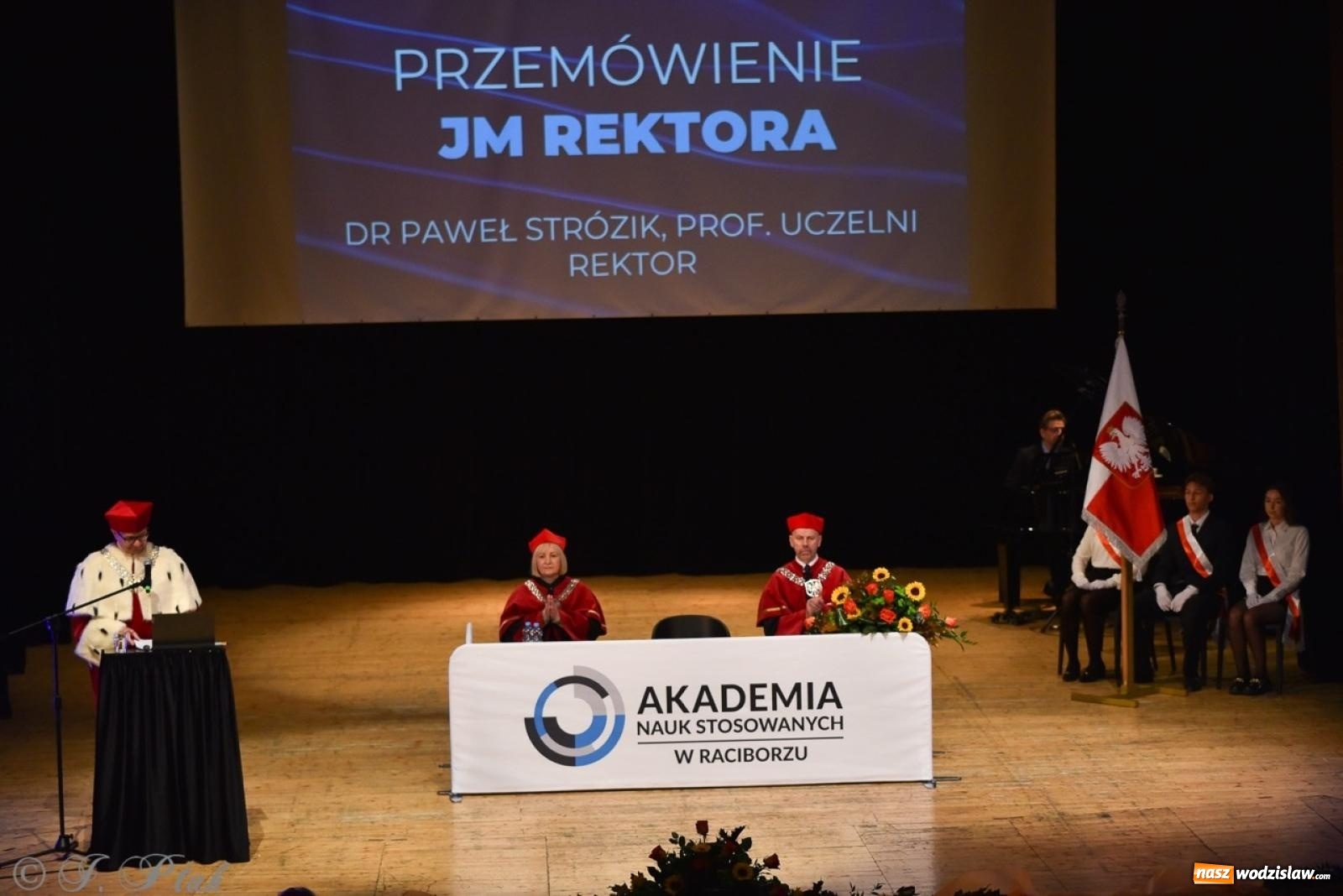 Zdjęcie w galerii na portalu naszwodzislaw.com: Raciborska Akademia Nauk Stosowanych zainaugurowała nowy rok akademicki wiadomości z regionu