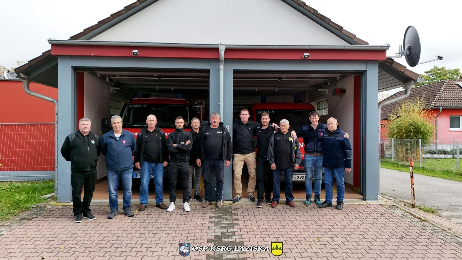 Zdjęcie w galerii na portalu naszwodzislaw.com: Ochotnicy z Łazisk z rewizytą w Niemczech wiadomości z regionu