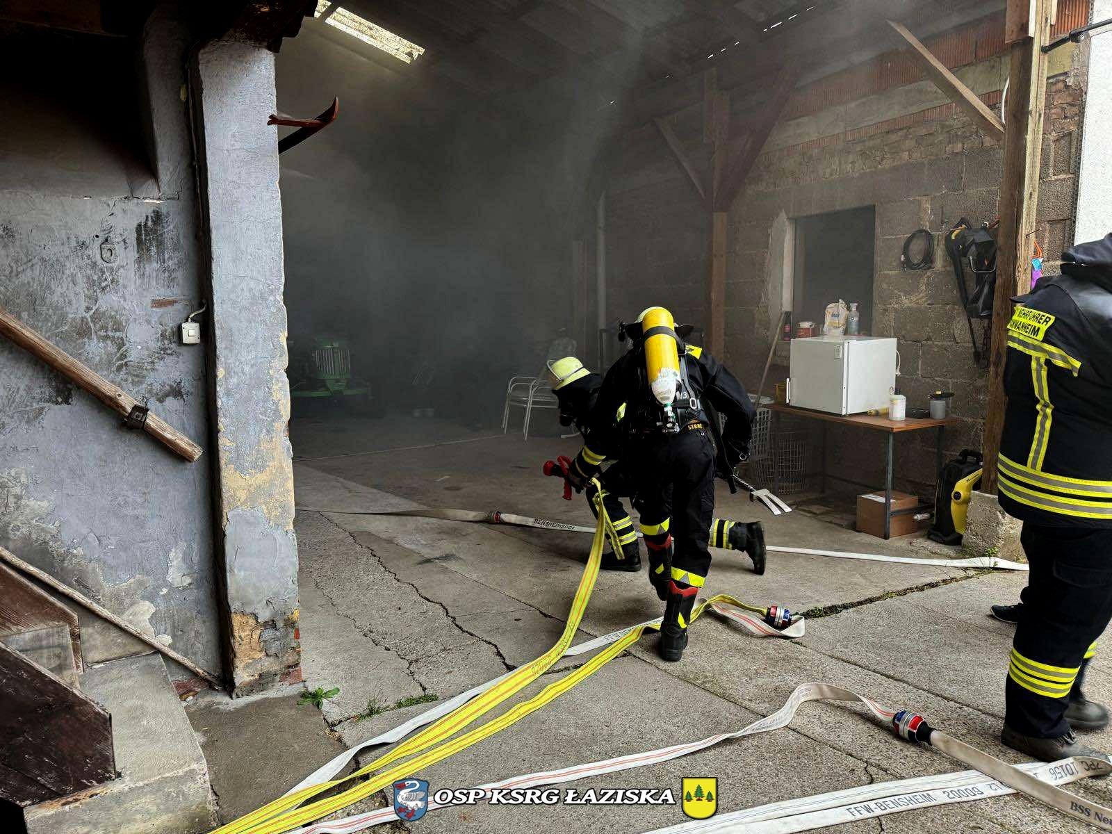 Zdjęcie w galerii na portalu naszwodzislaw.com: Ochotnicy z Łazisk z rewizytą w Niemczech wiadomości z regionu