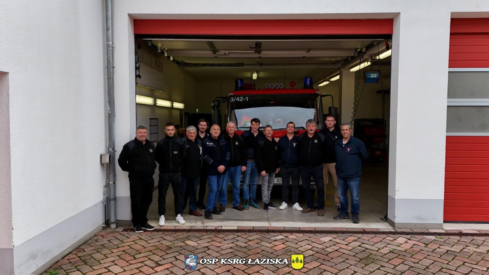 Zdjęcie w galerii na portalu naszwodzislaw.com: Ochotnicy z Łazisk z rewizytą w Niemczech wiadomości z regionu