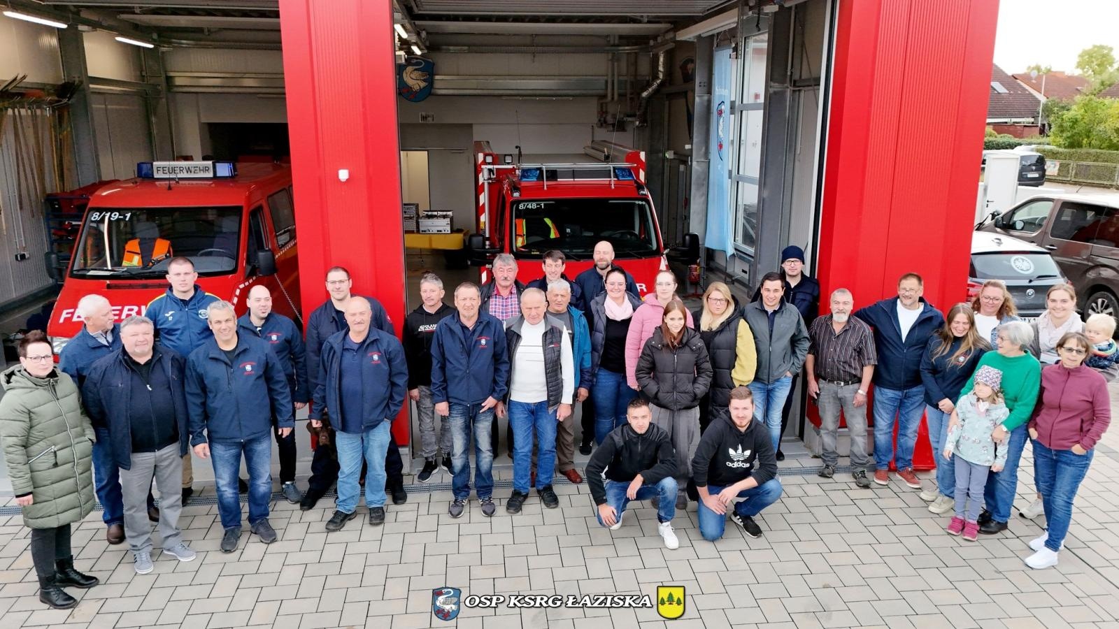 Zdjęcie w galerii na portalu naszwodzislaw.com: Ochotnicy z Łazisk z rewizytą w Niemczech wiadomości z regionu