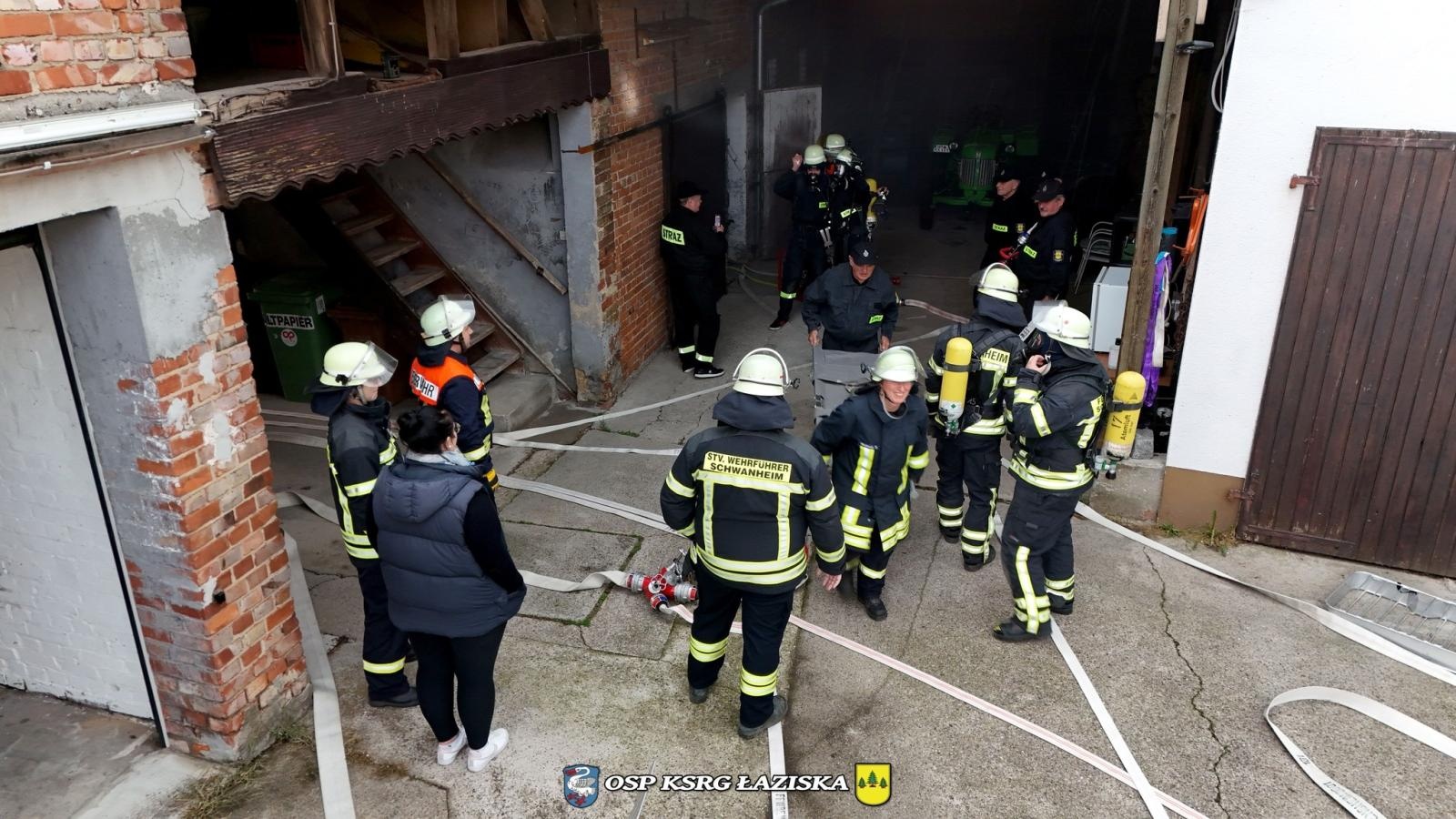 Zdjęcie w galerii na portalu naszwodzislaw.com: Ochotnicy z Łazisk z rewizytą w Niemczech wiadomości z regionu
