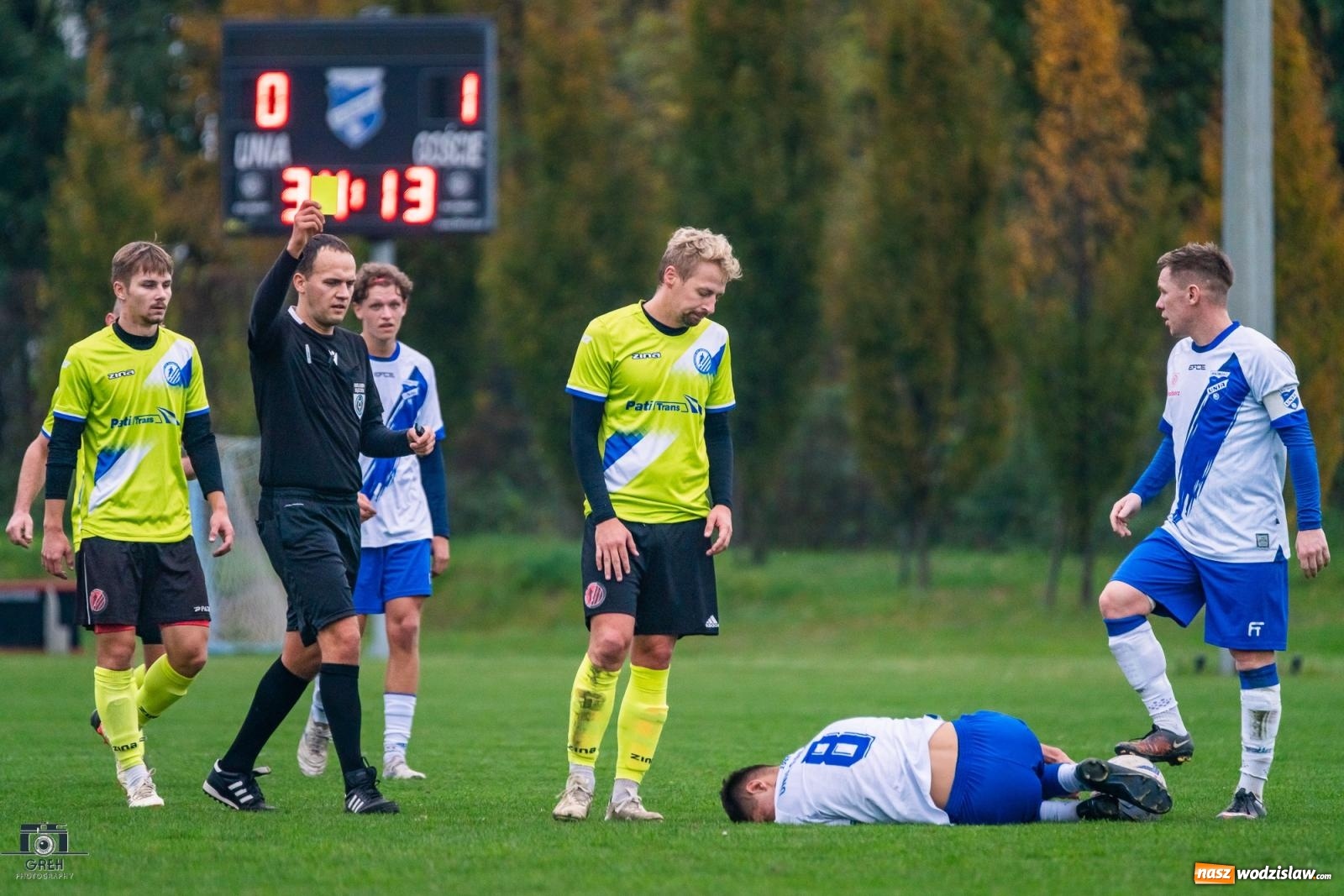 Zdjęcie w galerii na portalu naszwodzislaw.com: Naprzód Czyżowice przerwał passę Unii Racibórz [FOTO] wiadomości z regionu